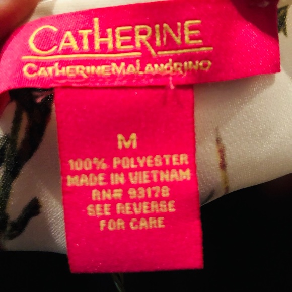 *Goodwill Sale*Catherine Malandrino Floral Blouse - Picture 3 of 4